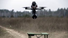 VIDEO shows Russian soldiers taking down Ukrainian drone with scissors
